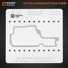 Трафарет AMAOE для Samsung S20 S20-3-012 985F 986B, трафарет для реболлинга, Оловянная посадочная сетка, шаблон для сварки