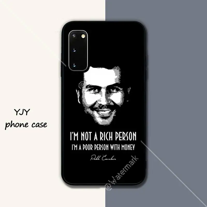 Новинка чехол для телефона Narcos TV series с Пабло Эскобаром Samsung galaxy s6 s7 edge s8 s9 s10 lite s20