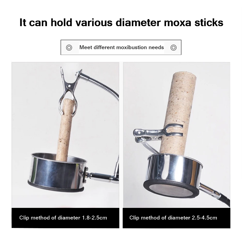 Moxa Rolls Clip Holder Бездымная Мокса рулон палочка для прижигания ролик китайское