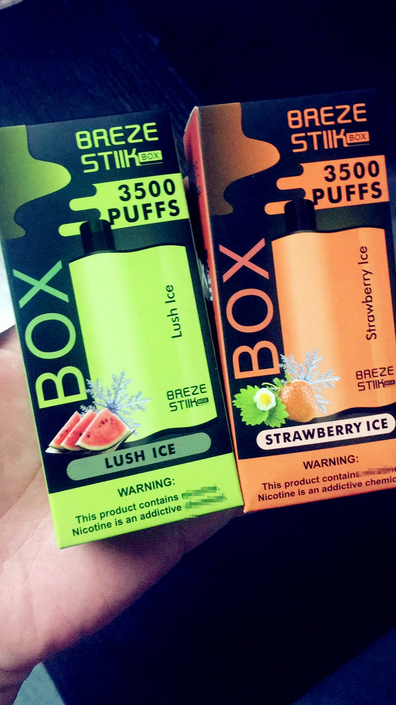 

100% Оригинальный Breze Stick 3500 PUFS Pen Pods Device