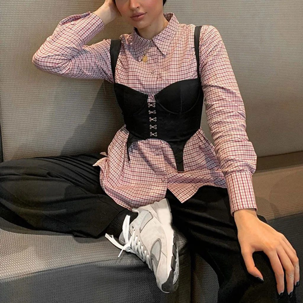 2020 женский весенне летний Топ без бретелек с открытой спиной Модный креативный