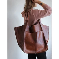 womens large pu leather satchel handbag work tote shoulder bags purse soft crossbody oversized bag female bolsa feminina sac