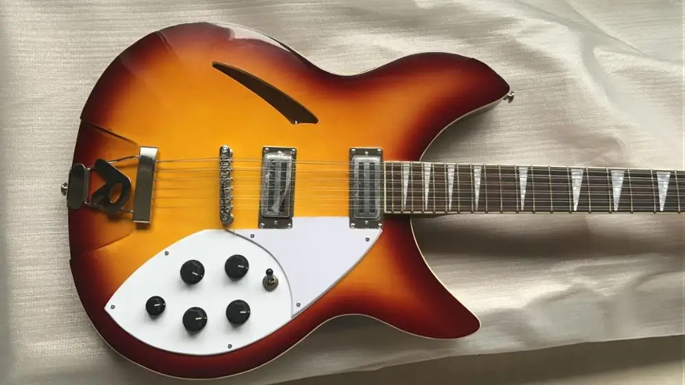 Бесплатная доставка Новое поступление Rickenback 12 нитей Электрогитары Одна деталь