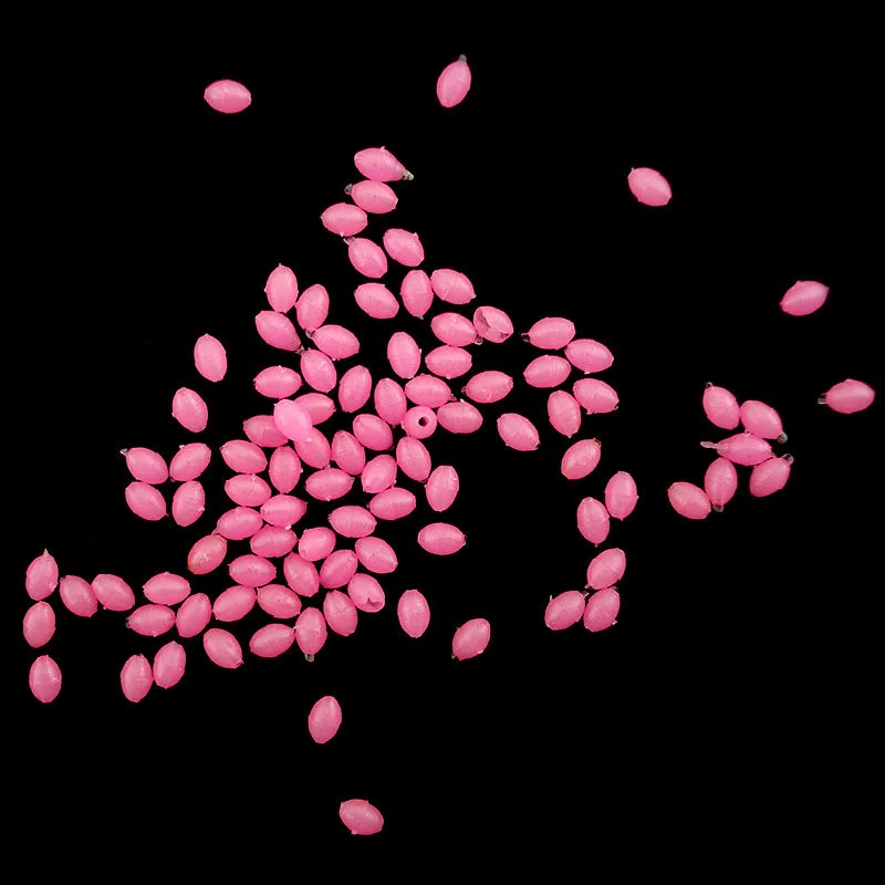 100 шт 5 цветов световая приманка для рыбалки бусины фиксаторы уход за кожей лица