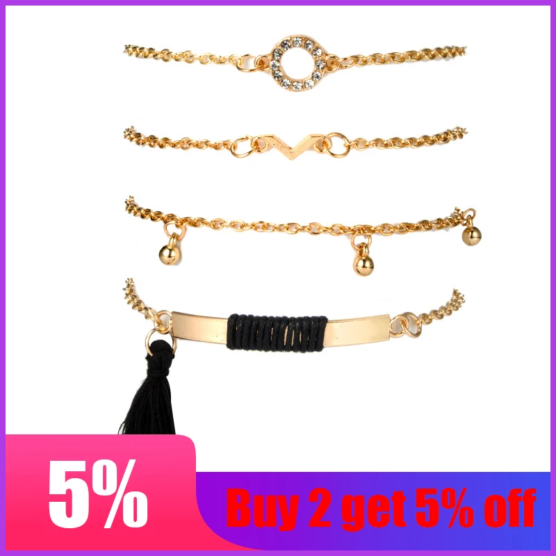 Европейский и американский модный новый очаровательный браслет женский