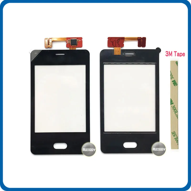 

High Quality 3.0" For Nokia Asha 501 N501 Touch Screen Digitizer Sensor Outer Glass Lens Panel Black