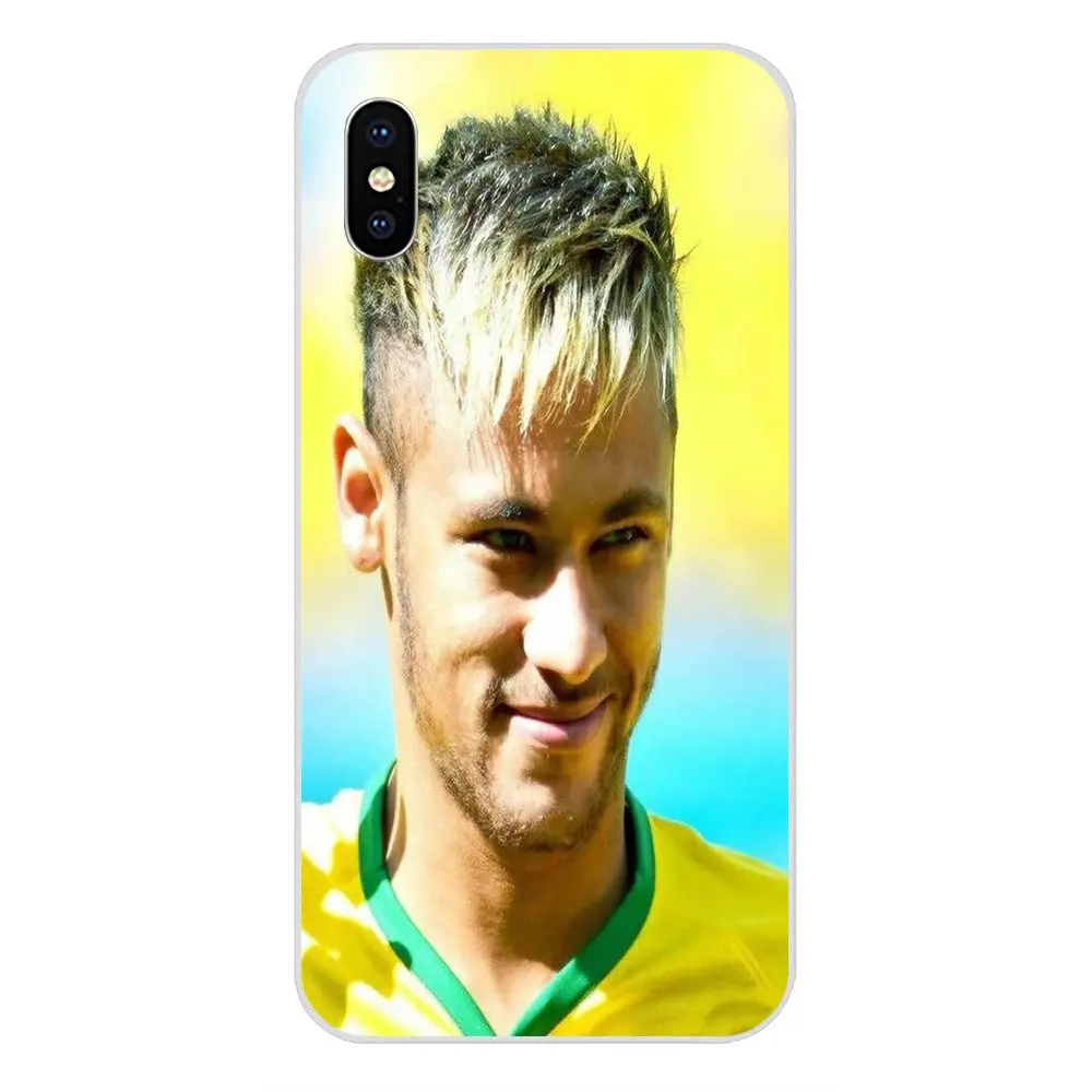 Неймар Бразилия для Galaxy Grand A3 A5 A7 A8 A9 A9S On5 On7 Plus Pro Star 2015 2016 2017 2018 мягкий чехол