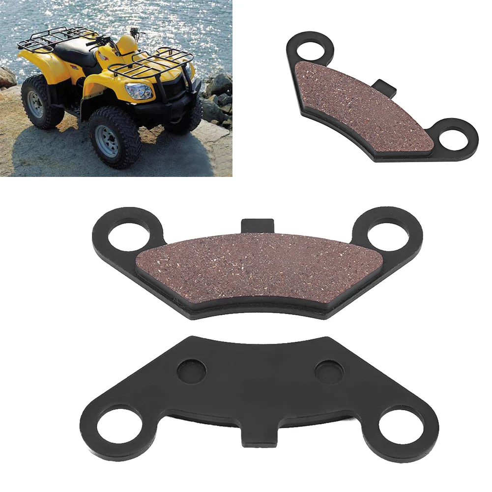 2 шт. передние тормозные колодки с высоким коэффициентом трения без асбеста