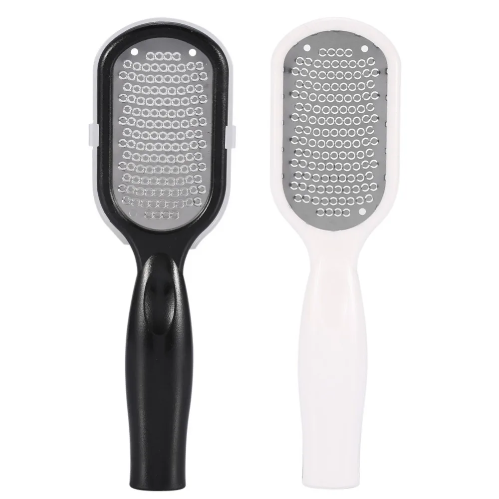 

2 Colors Stainless Steel Foot File Hard Dead Skin Callus Remover Pedicure Foot Rasp Manicure File Cuticle Clean Feet Health Care