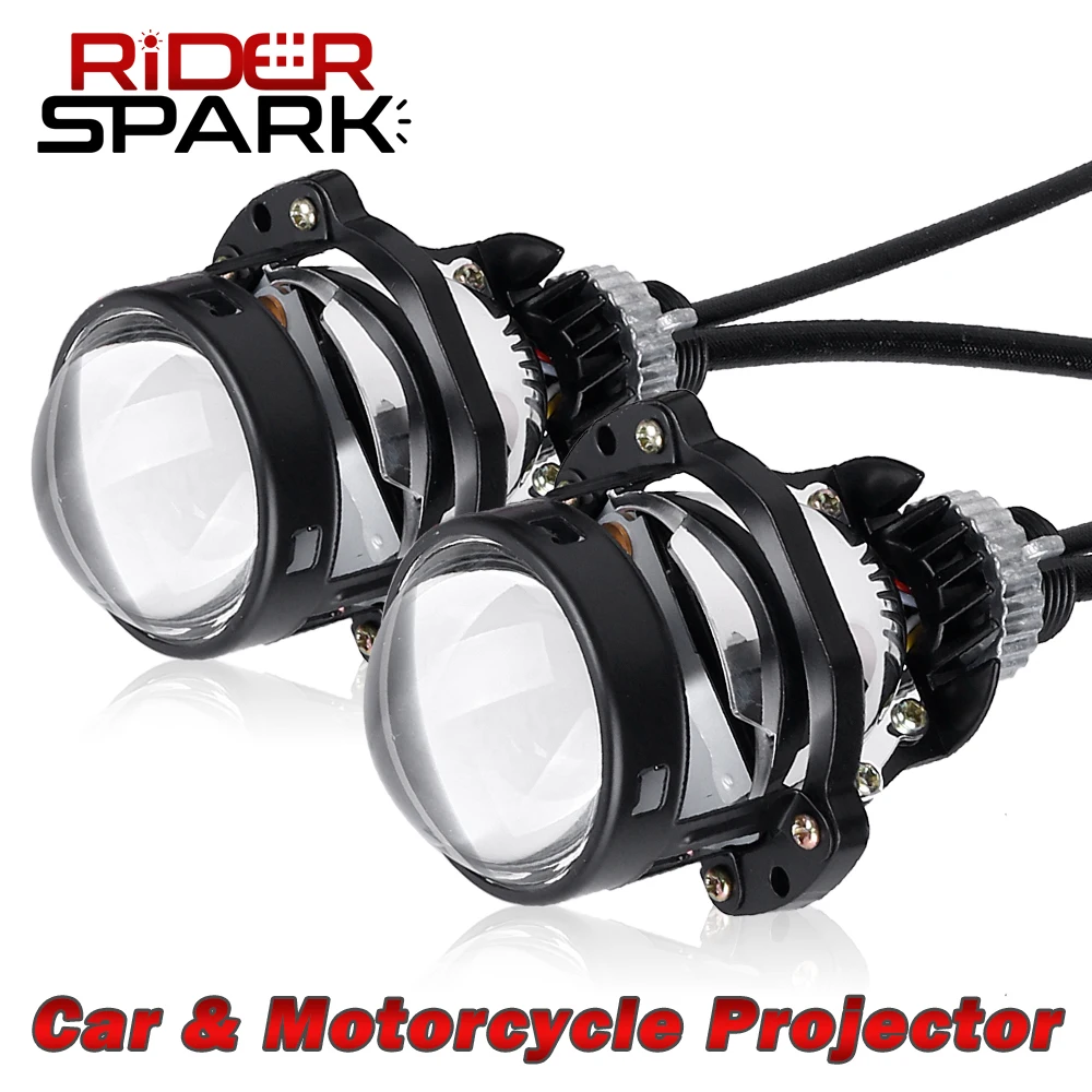 

2.0 inch Mini Bi-led Projector Headlight Lenses H7 H4 9005 9006 LED Lens Car Lights Accessories Retrofit Auto Motorcycle Tuning