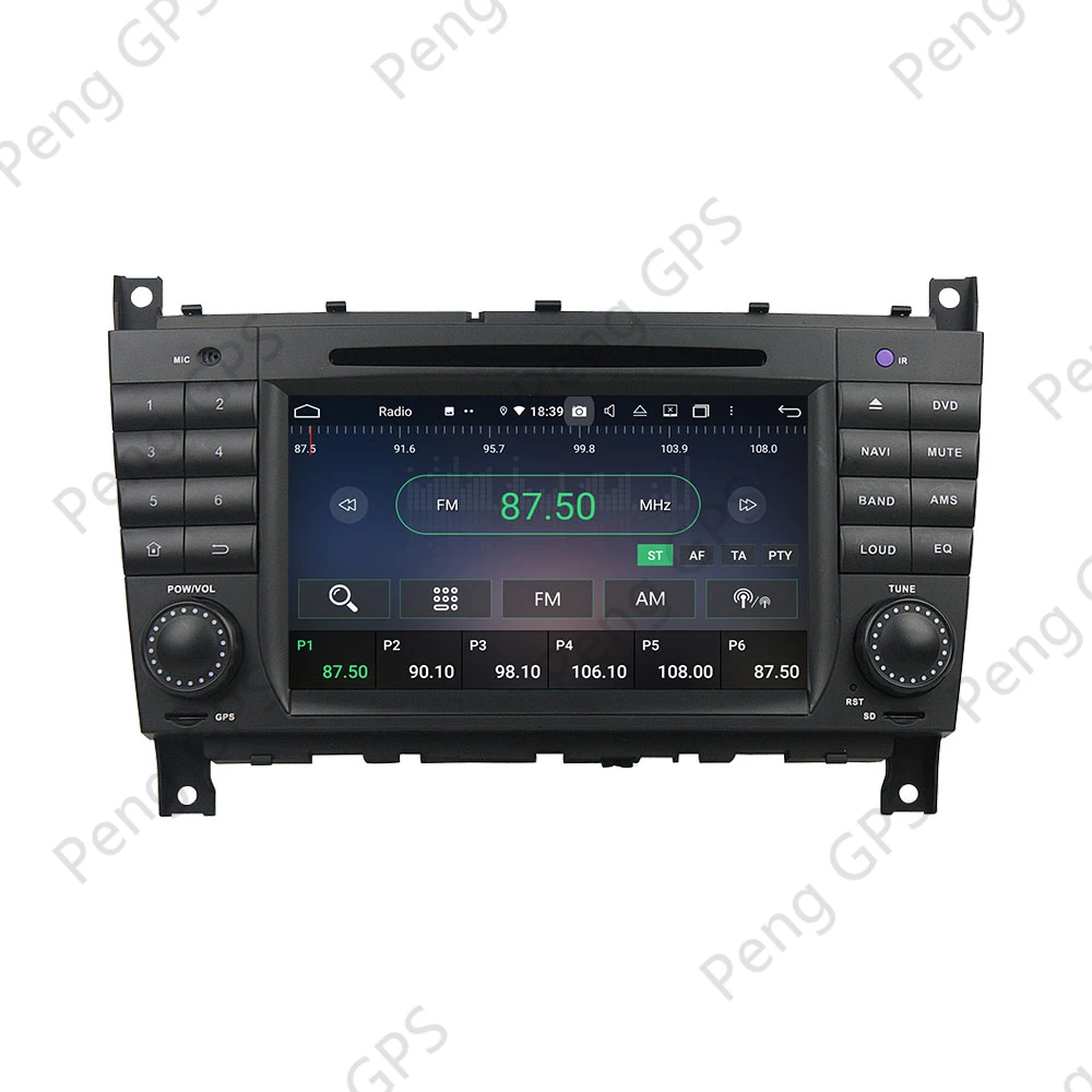 Магнитола на Android для Mercedes Benz C-Class W203 CLC G Class автомобильная стереосистема с