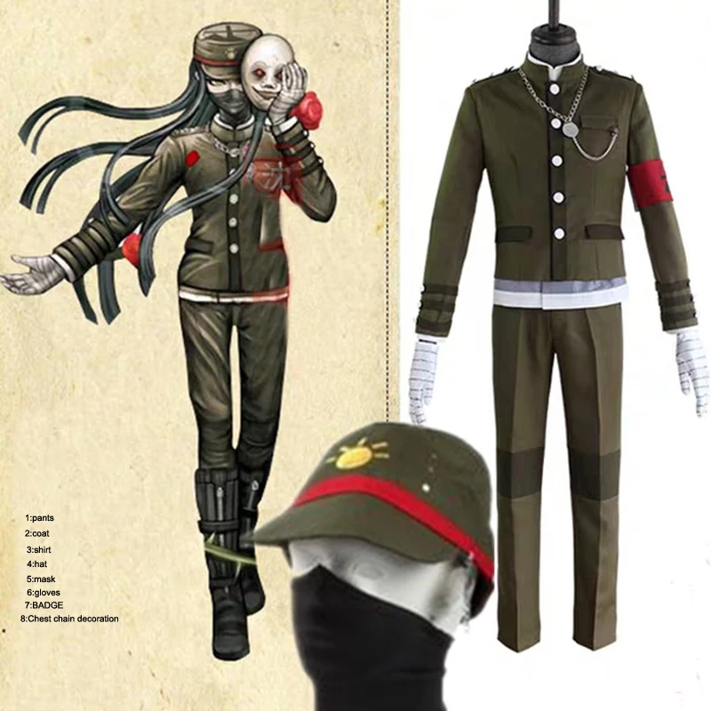 Новая школьная форма Danganronpa v3 Korea kiyo Shinguji для косплея из аниме данганронпа на