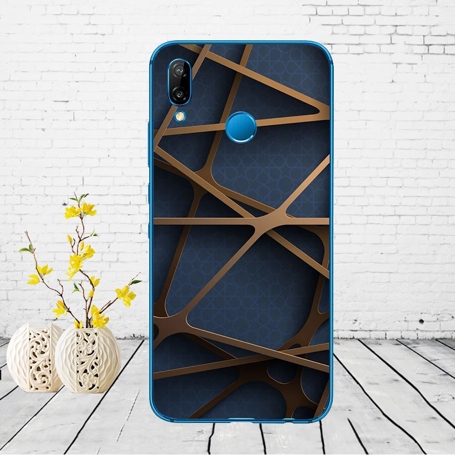 Huawei P20 Lite чехол 5,84 дюйма huawei P20 Lite мягкая резина, термопластичный полиуретан силиконовый чехол для телефона huawei P20 Lite чехол для сумки - Color: G34