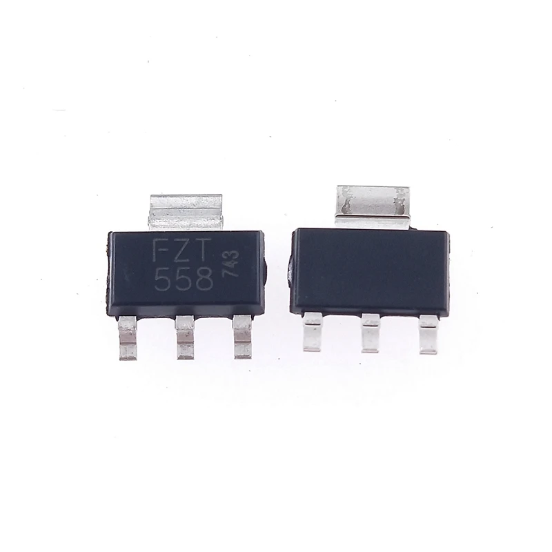 

20pcs/lot original FZT558 FZT558TA 400V200MA 0.2A PNP SOT223 in stock