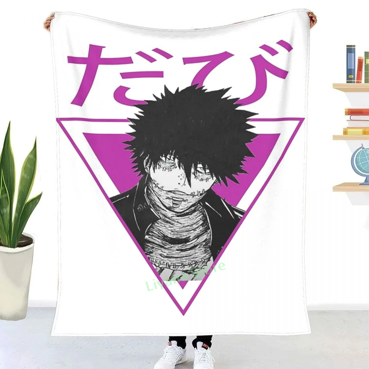 

DABI BOKU NO HERO ACADEMIA BNHA MHA Throw Blanket 3D printed sofa bedroom decorative blanket children adult Christmas gift