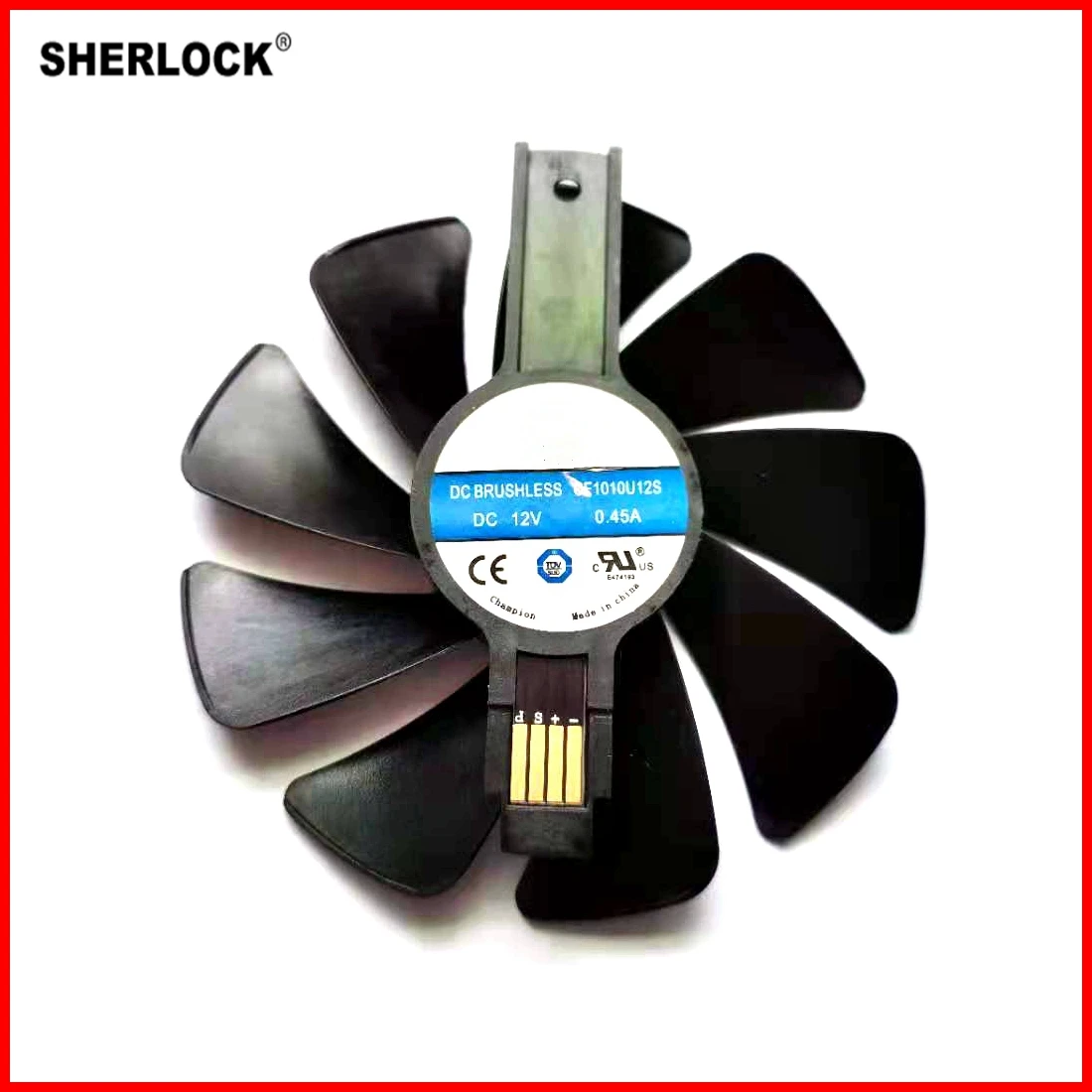 

NEW CF1015H12D CF1010U12S 95mm for NITRO RX470 480 570 580 Sapphire RX470 480 570 580 590 graphics card fan