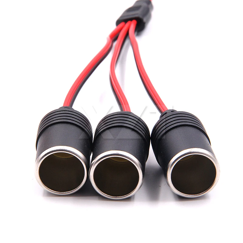 Автомобильный прикуриватель 12 В 24 в адаптер зарядного устройства от 1 до 3