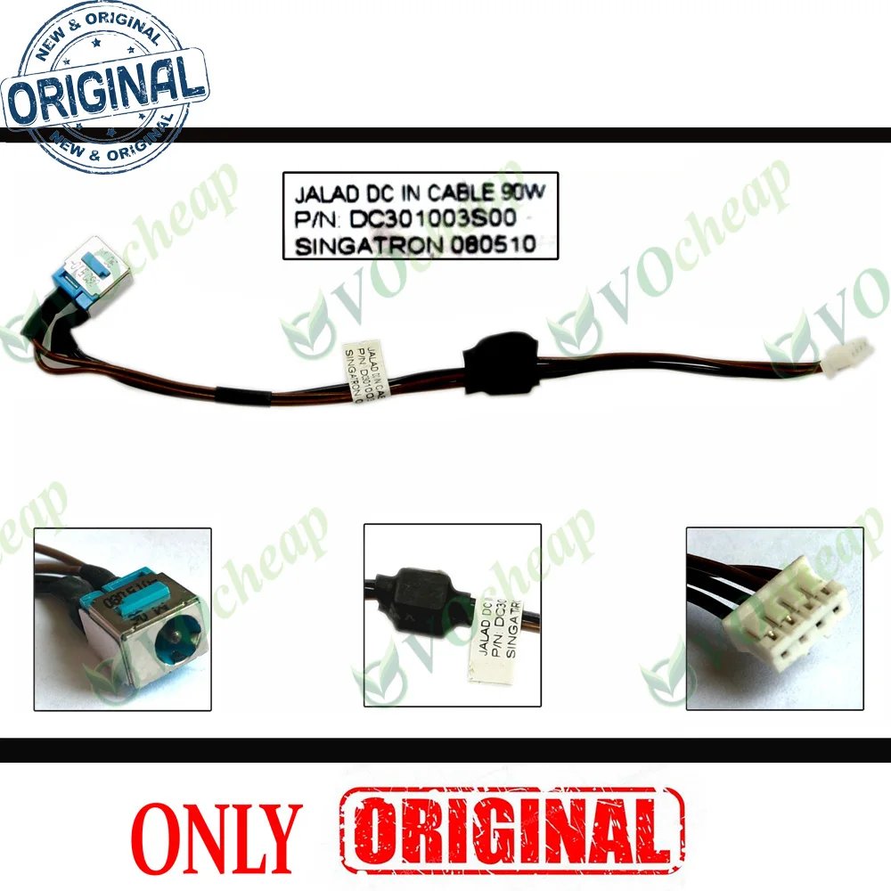 Новый разъем питания постоянного тока для ноутбука Acer Extensa 4230 4630 Aspire 4330 зарядного