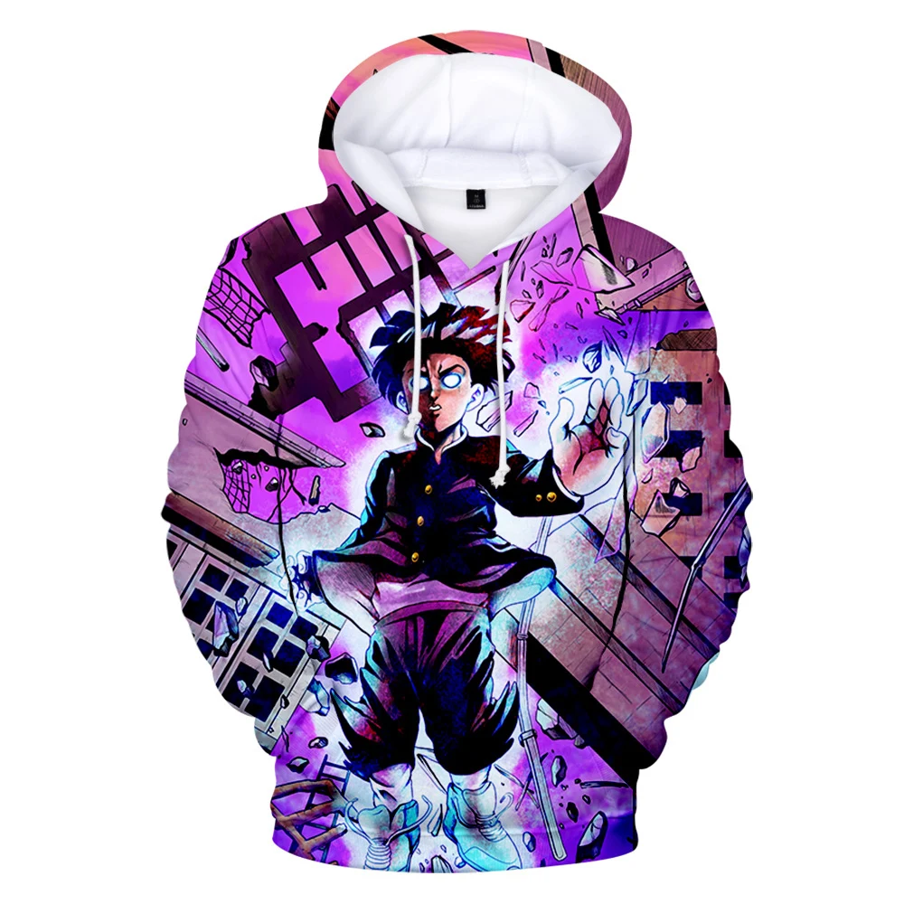 

Cartoon Mob Psycho 100 3D Man Tracksuit Hoodie Women Anime Autumn Winter Harajuku 2021 Streetwear Kids Pullover Tops Warm
