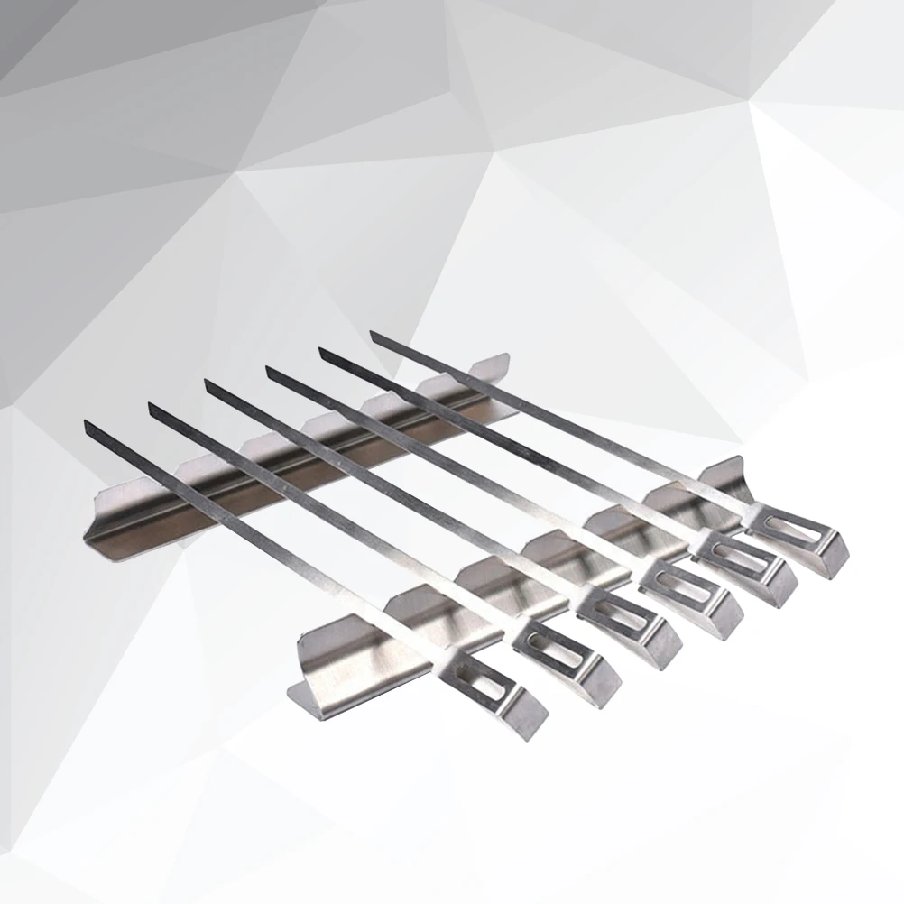 Аксессуары для барбекю инструменты шампуры из нержавеющей стали вилка 14 дюймов