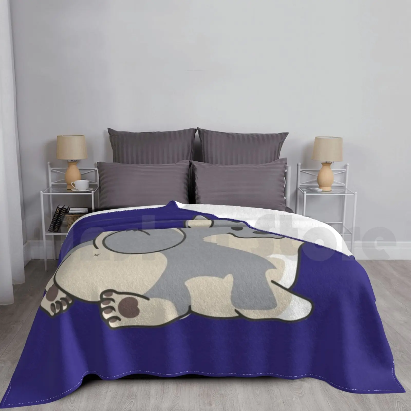 Одеяло Шведский Vallhund Bum-Gray Tail 2951 Dog Sv Cattledog