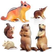 classic toy figures model handmade marmot accessories boys gift furnishing science home entertainment