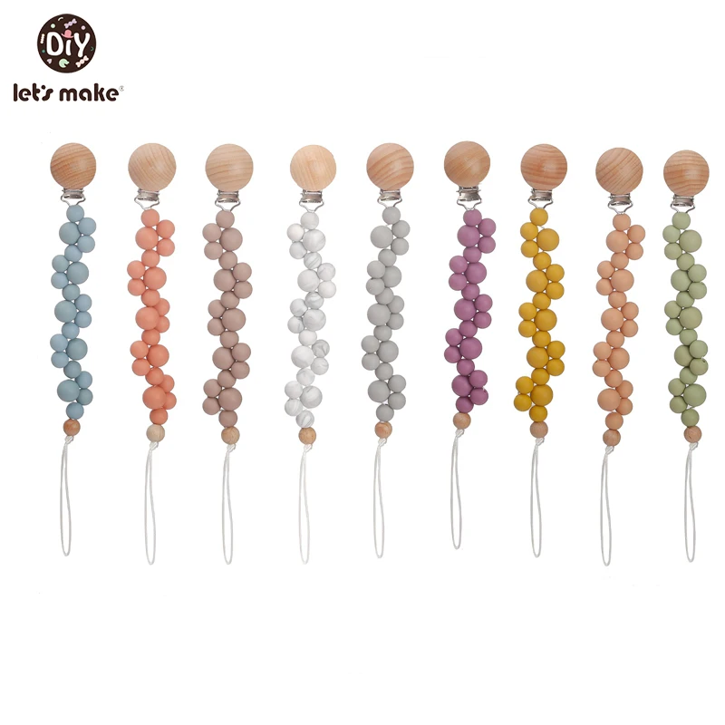 1 шт. цепочка для детской соски-Пустышки из пищевого силикона | Мать и ребенок