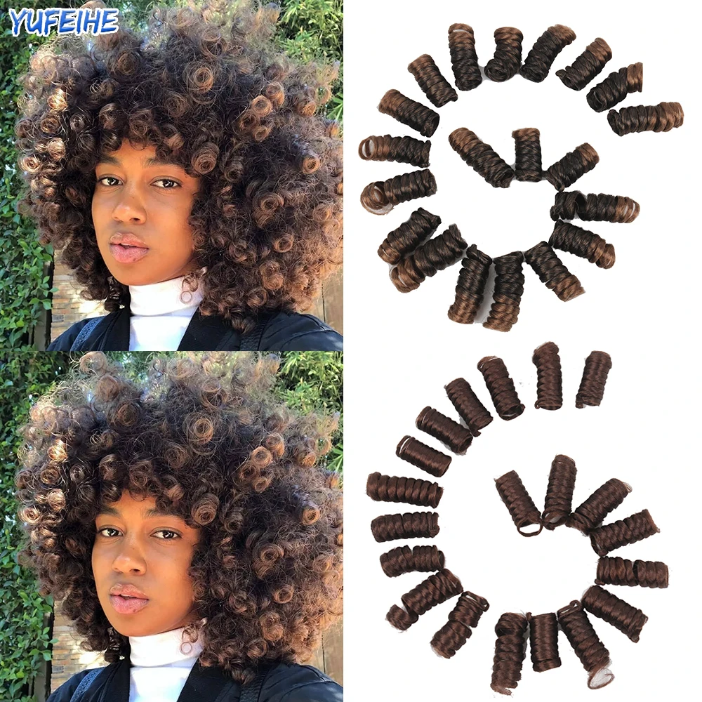 

Ombre Grey Synthetic Small Spring Twist Crochet Braiding Hair Jamacian Kenzie Curl Crochet Braids Hair Extension For Black Women
