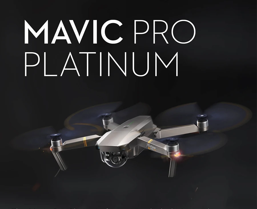 DJI Mavic PRO PLATINUM/Mavic PRO PLATINUM fly больше комбо Увеличенное время полета до 30 минут