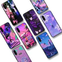 vaporwave glitch anime phone case for xiaomi mi9 mi8 f1 9se 10lite note10lite mi8lite xiaomimi5x