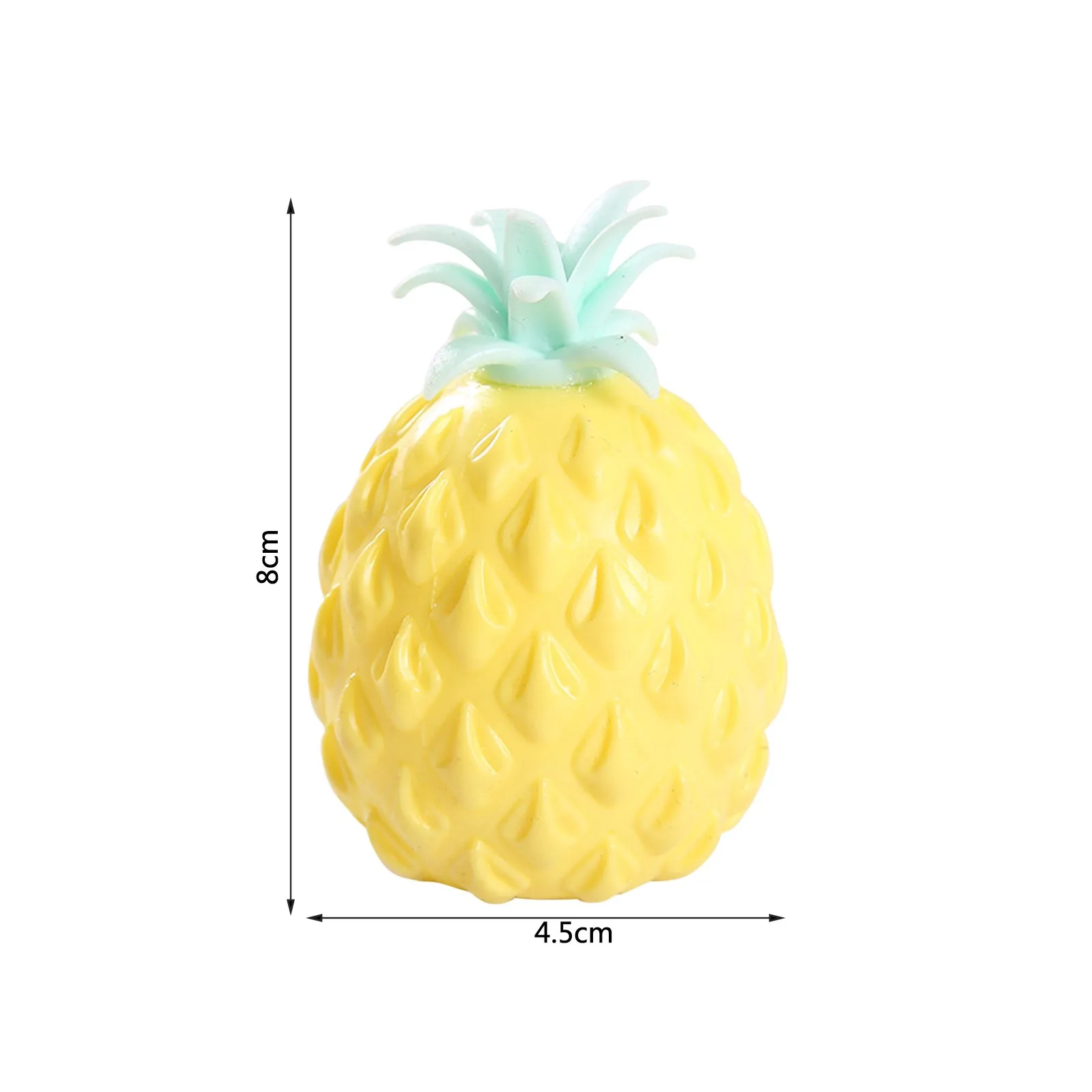 Cheap Flour Pineapple Relief Stress Balls Fidget Toys Squeeze Fruit Anti Decompression for Kids Antistress Children | Игрушки и хобби