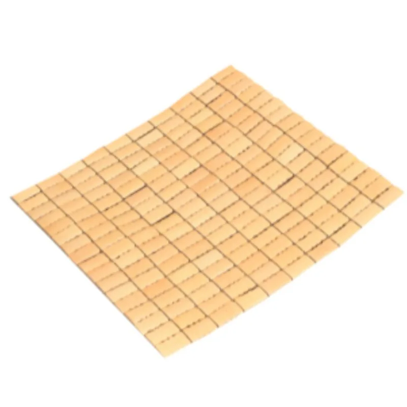 

Bamboo Sitting Pad Car Seat Sofa Mat Mahjong Mat Mahjong Chair Pad Cool Pad Office Cushion Color 45/40 * 45/40cm