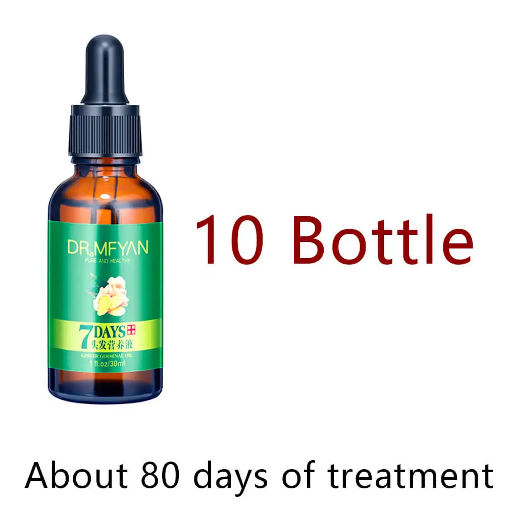 Medium 10 bottles Быстрая мощная эссенция для роста волос, масло против выпадения волос, жидкая плотная сыворотка-спрей, Кератиновое средство для ухода за волосами для женщин и мужчин, 30 мл - Цвет: Medium 10 bottles