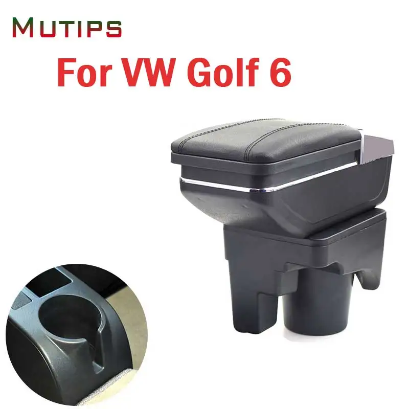 Подлокотник Mutips для VW Golf 6 5 Mk6 MK5 jetta аксессуары кожаный подлокотник поворотный