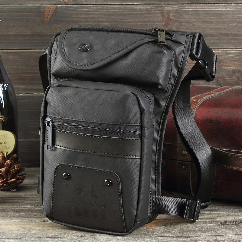 Модная мужская сумка на плечо высокое качество поясная для езды мотоцикле сумки