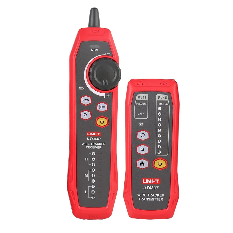 UNI-T UT683KIT Lan Tester Network Wire Tracer Cable Tracker RJ45 RJ11Telephone Line Finder Repairing Networking Tool