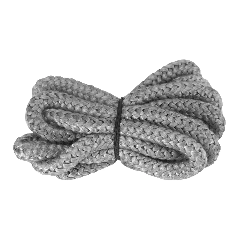 

Принадлежности для домашнего камина, Черная веревка для плиты, прочные, устойчивые к высоким температурам, мягкие, универсальные аксессуар...