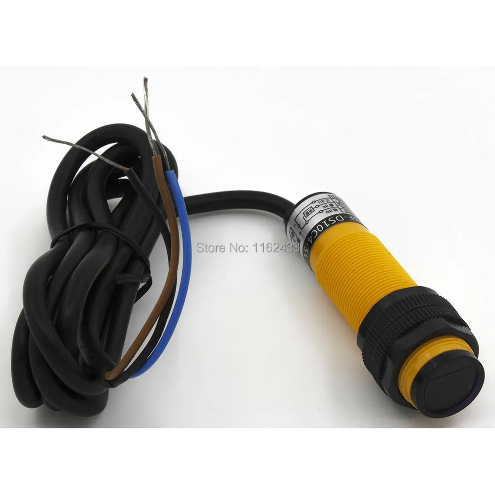 Фотоэлектрический сенсорный переключатель рабочего напряжения M18 10 см|sensing