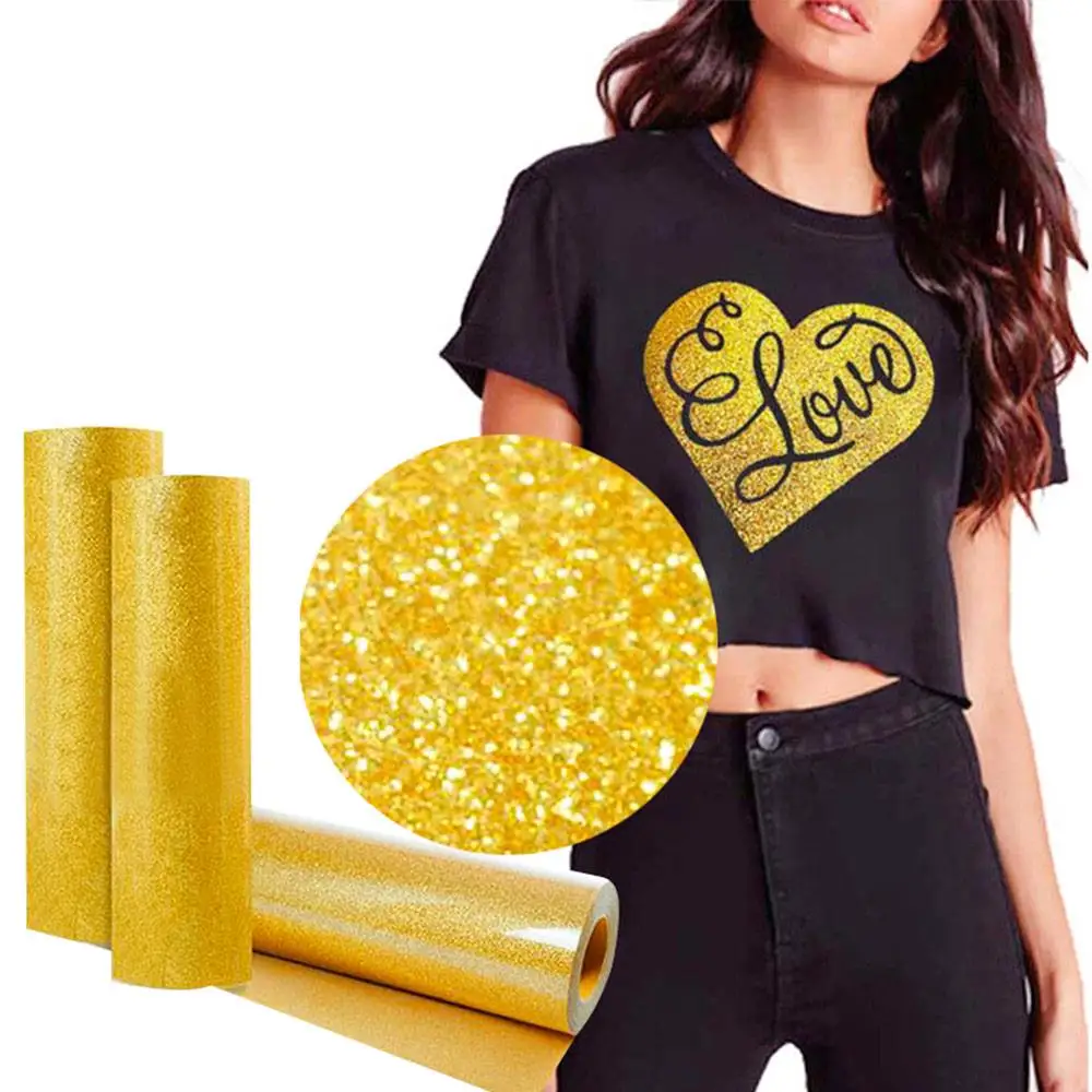 Creative T-Shirt Print Paper Diy Glitter Durable Fabrics Cloth Heat Transfer Inkjet Printers Textiles 1m/5m A Roll | Дом и сад