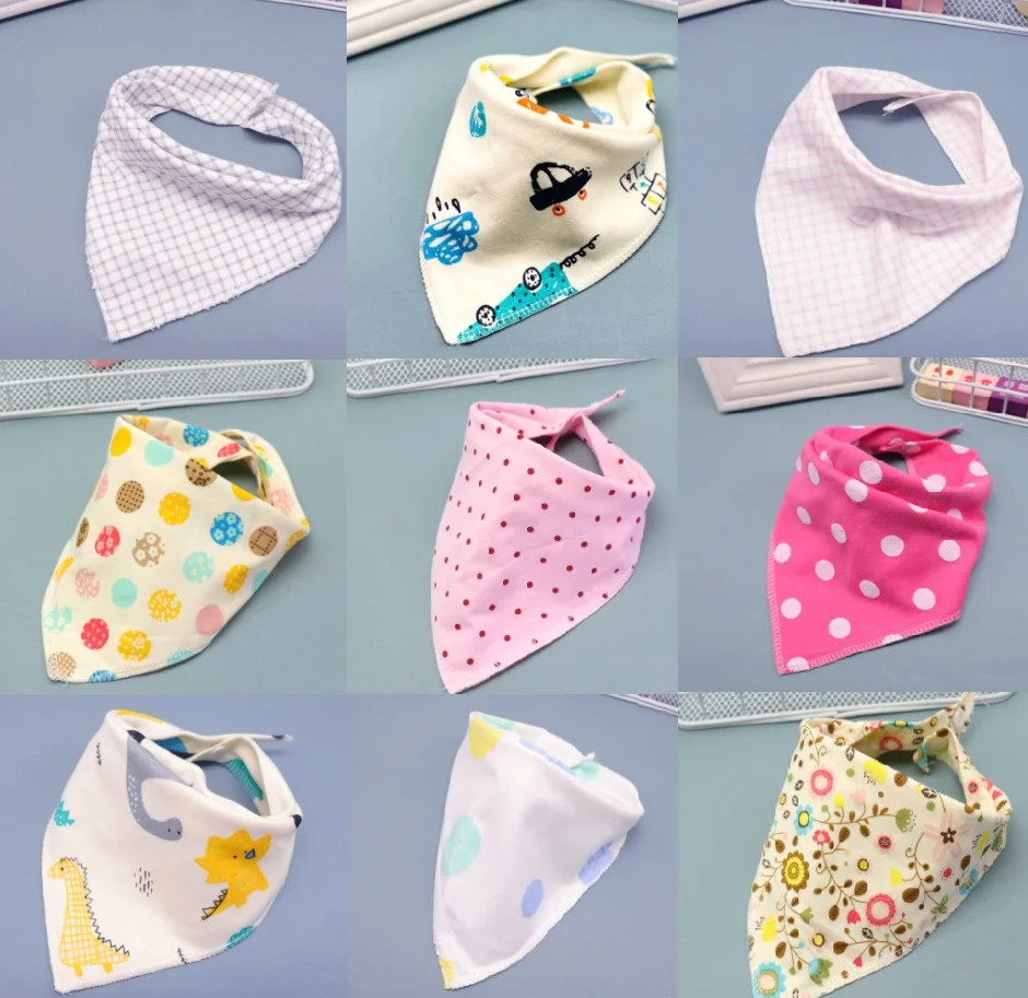 

Dog scarf Snap buckle Style Puppy Cat Dog Bandana/Bibs Cotton Washable Bandana Dog Accessories for Small Dog Grooming Products