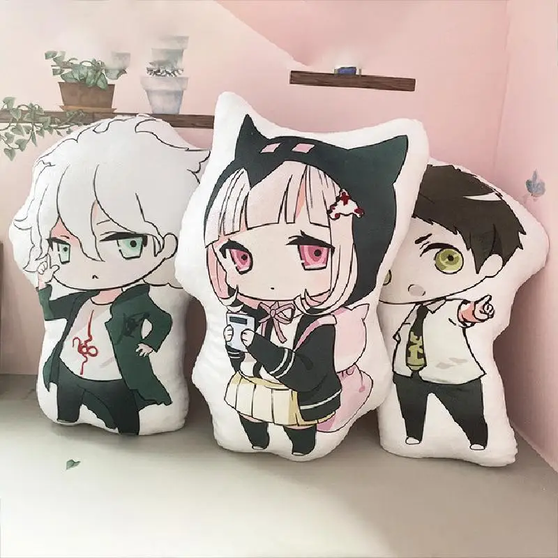 Диванная подушка Danganronpa Trigger Happy Havoc диванная из Аниме Манга с мультяшным принтом