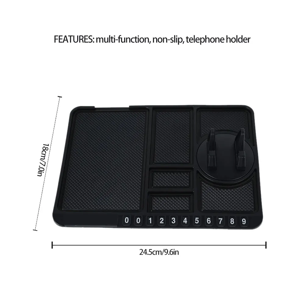 

Anti-slip Car Dashboard Mat Multifunctional Auto Non Slip Sticky Phone Holder Universal Car Styling Interior Stand Silicone Pad