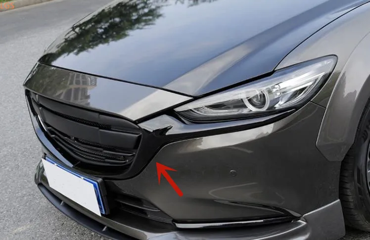 Высококачественная Хромированная передняя решетка для Mazda 6 ATENZA 2017-2021
