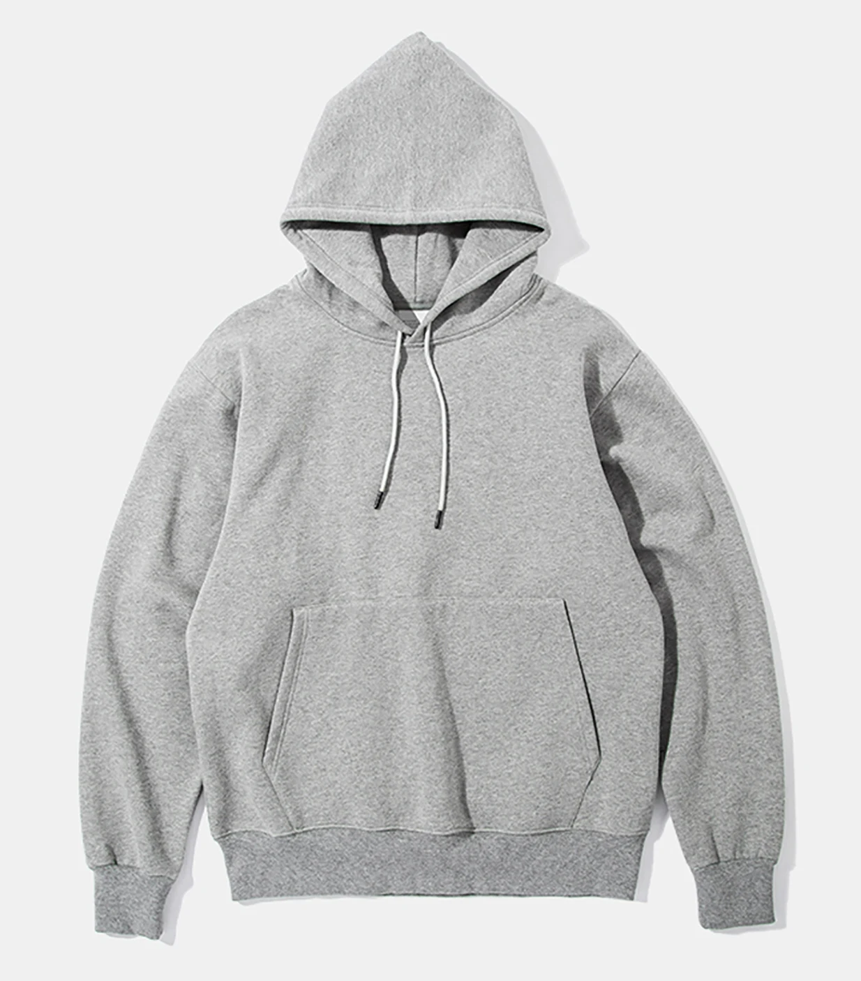 

2021 Autumn Mens Thick Fleece Hoodies Hip Hop Pure Hoodies Thick Velvet Fabrics Winter Hoodies