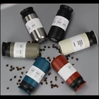 Термосы с двойными стенками из нержавеющей стали, термос в японском стиле Харадзюку, термос с термоизоляционной чашкой, 350 мл