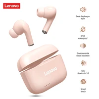 lenovo lp1s wireless bluetooth earphones waterproof in ear tws music stereo earbuds sports headset for android ios smartphone