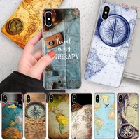 travel in the world map plane plans soft phone case for iphone 11 12 13 pro max xr x xs mini apple 8 7 plus 6 6s se 5s fundas