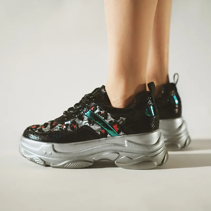 ASUMER/Новинка 2020 года Женские кроссовки разных цветов Женская обувь на плоской