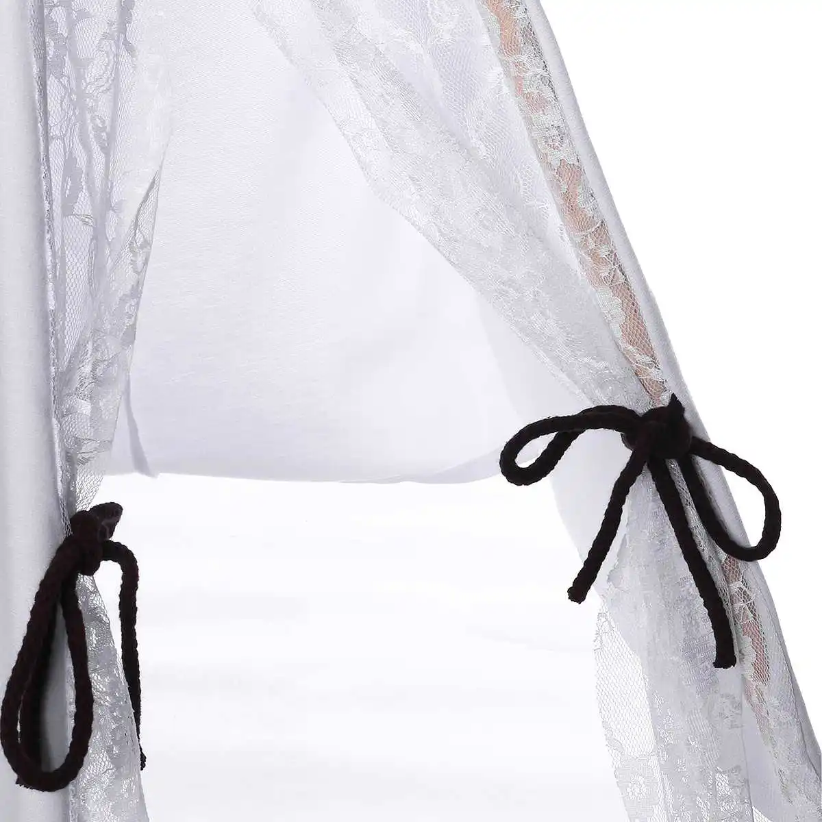 Большая холщовая палатка вигвам 80 см для детей спящих новорожденных