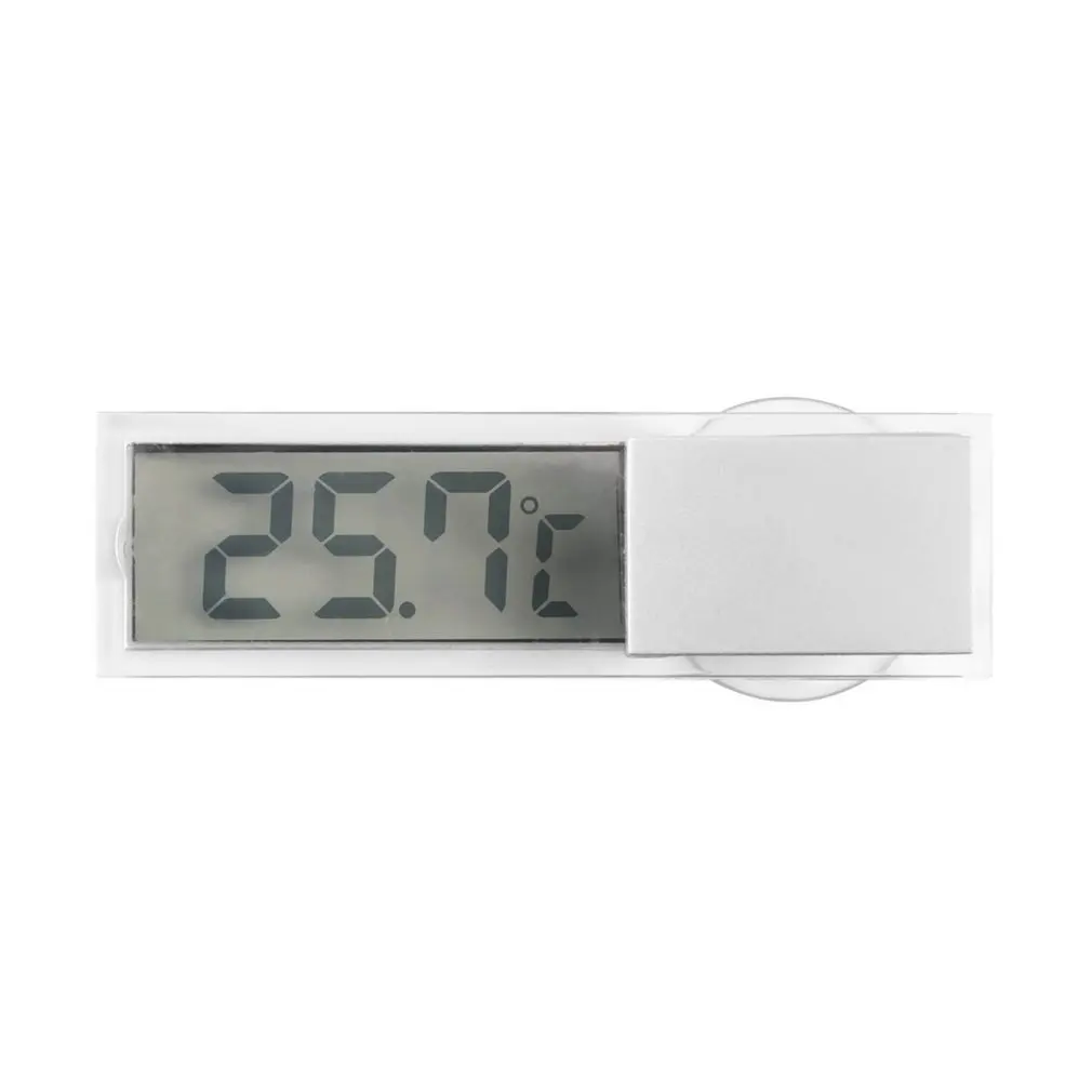 

NEW Practical Digital LCD Car Thermometer Temperature Meter Windshield Rear View Mirror Suction Vehicle Auto Instrument